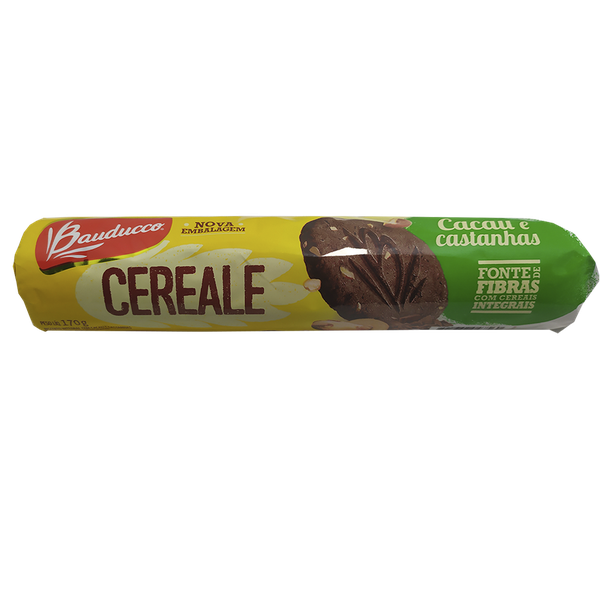 Biscoito Bauducco Cereale Cacau e Castanhas 170g - mobile-superprix