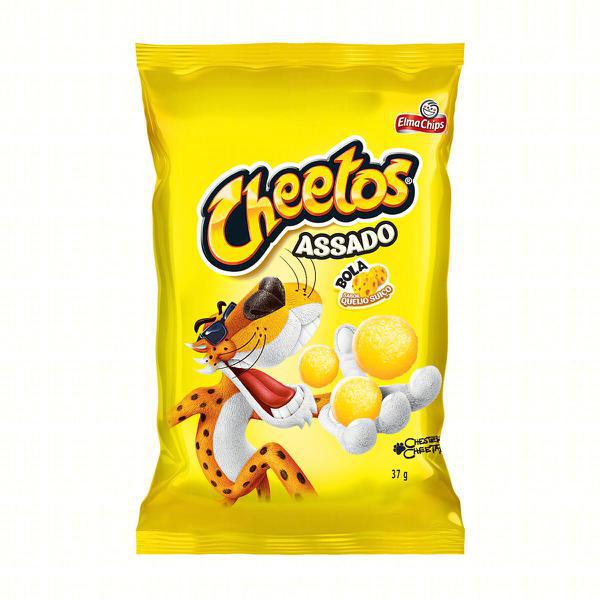 Embalagem Elma Chips Cheetos Com Supresa Futebol Brasileiro