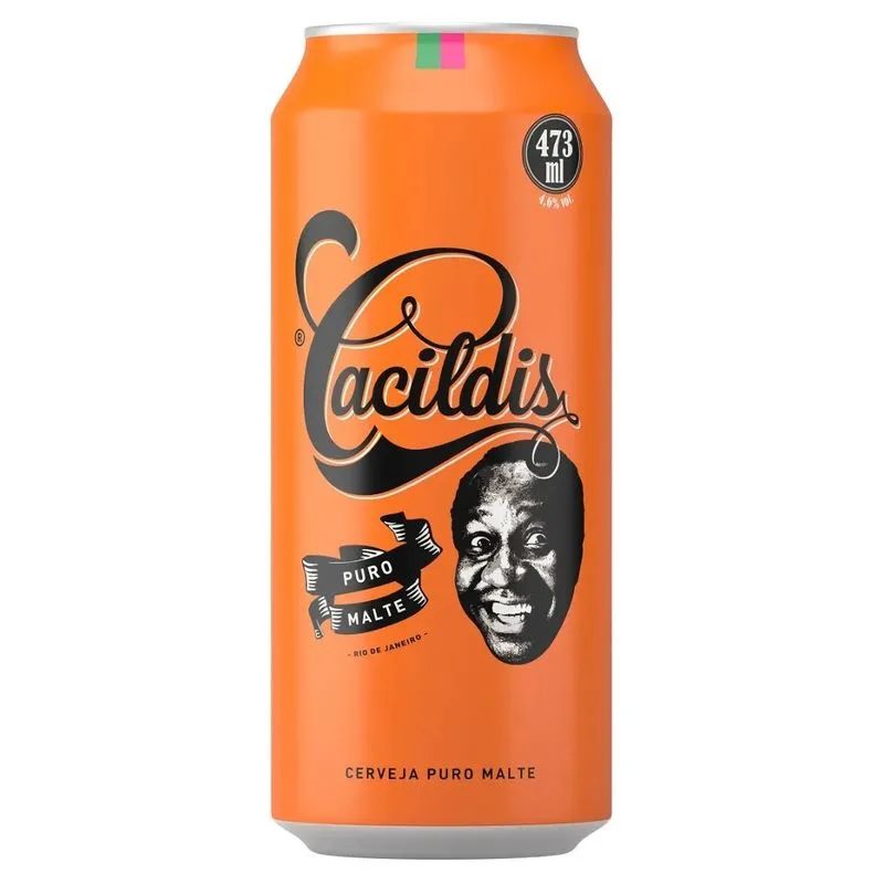 Cerveja Puro Malte Cacildis lt 473ml