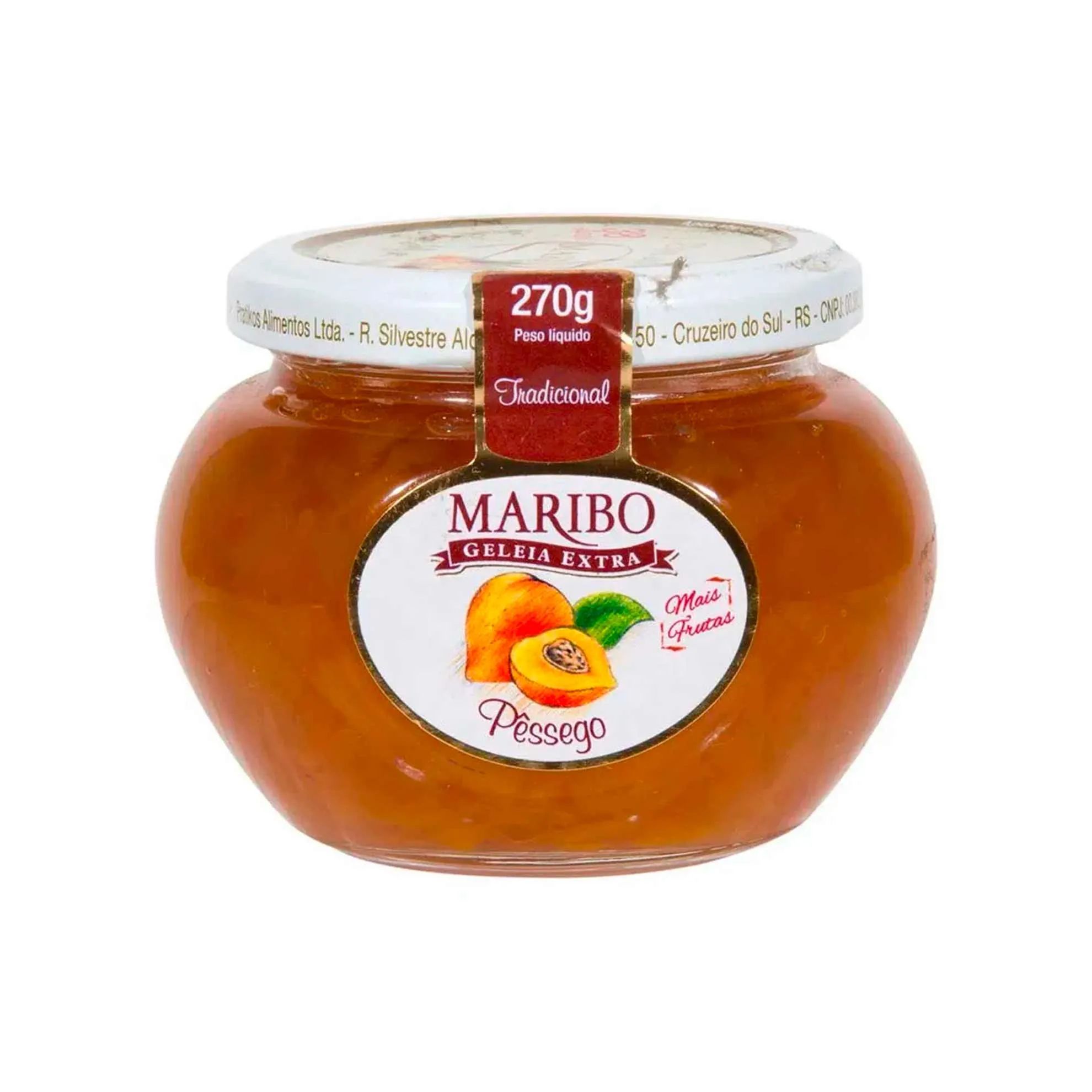 Geleia Sabores Maribo 270g Pêssego