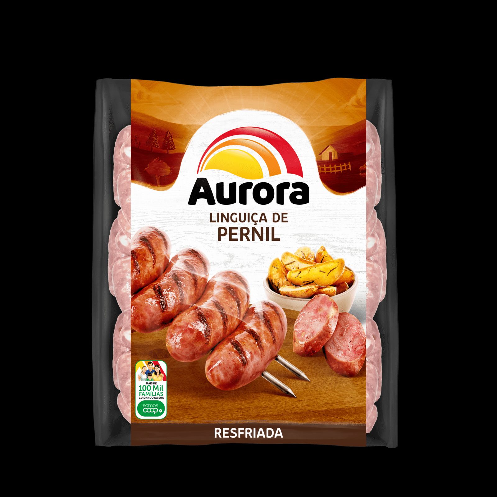 Linguiça de Pernil Congelada Aurora 700g