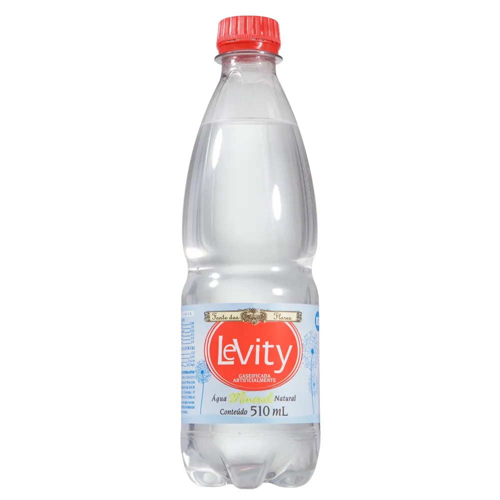 AGUA MINERAL LEVITY C/GAS 510ML