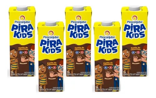 BEBIDA LACTEA PIRAKIDS CHOCOLATE  1L