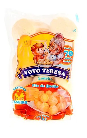 PAO DE QUEIJO LANCHE VOVO TERESA 1KG