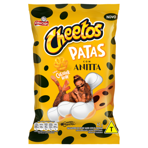 Salgadinho de Milho Cheetos Quejo Parmesão Elma Chips 40g