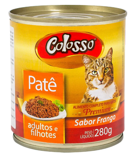 PATÊ CLUB PET GATO CARNE 280G