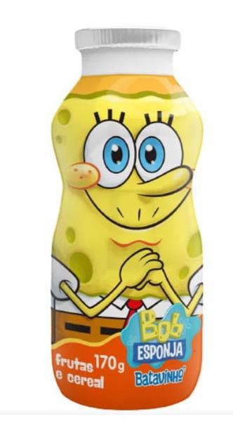 Copo Bob Esponja Amarelo 1 Litro Com Canudo E Fita Oficial