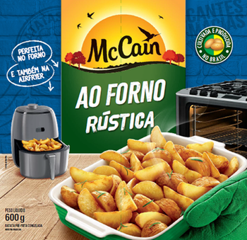 Batata Congelada Extracrocante McCain Airfryer Pacote 600g