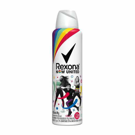 Supermercados Real Niteroi  DESODORANTE AEROSOL REXONA NOW UNITED 150ML