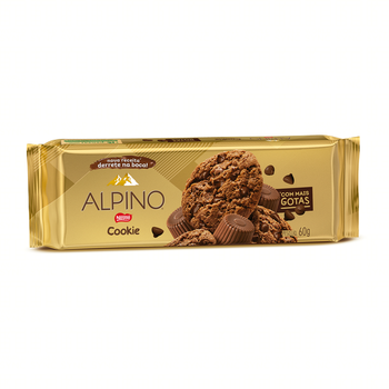 Supermercado Solução  BISCOITO NESTLE COOKIES ALPINO 60G