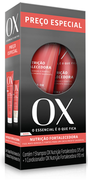 Shampoo Ox Nutrição Fortalecedora 400ml