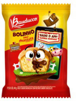 Bolinho Bauducco Morango 16 Mini bolo 40g