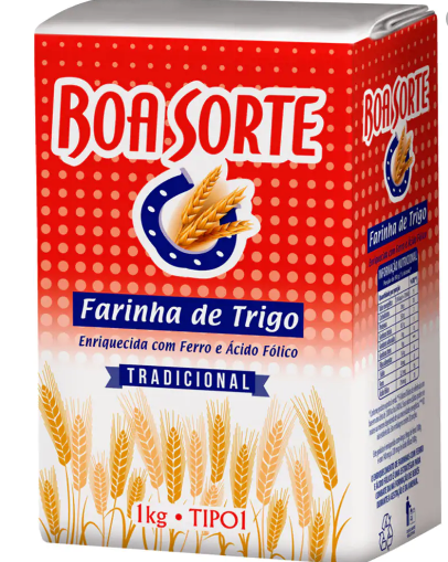 FARINHA TRIGO BOA SORTE C/FERM 1K