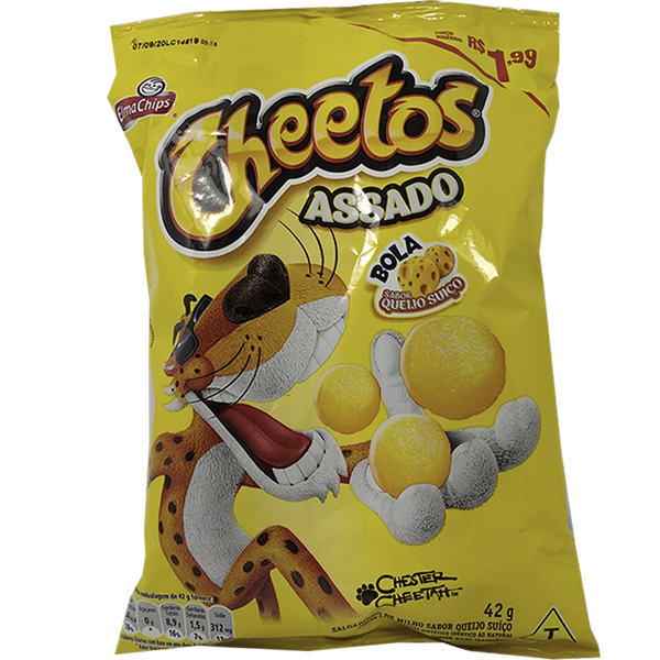 Salgadinhos Cheetos Bola Queijo Suiço 110g - Covabra