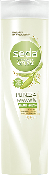 SHAMPOO SEDA RECARGA NATURAL PUREZA REFRESCANTE 325ML