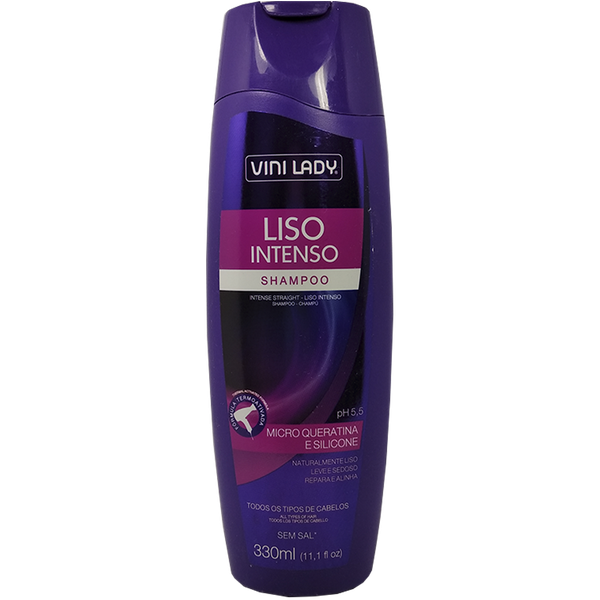 Supermercado Santa Fé  SHAMPOO VINI LADY LISO INTENSO 330ML