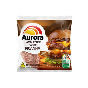 Unicooper Supermercados  HAMBÚRGUER AURORA DE FRANGO 56G