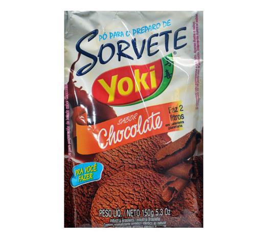 Pó Para Sorvete Chocolate Yoki Pacote 150g (1X1 150GR)