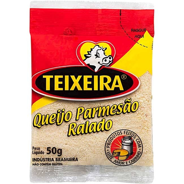 Queijo Ralado Teixeira Premium 40g - Sonda Supermercado Delivery