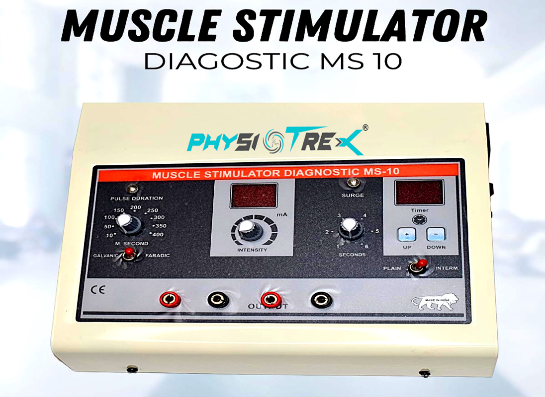 PHYSIOTREX Muscle Stimulator Diagnostic MS-10