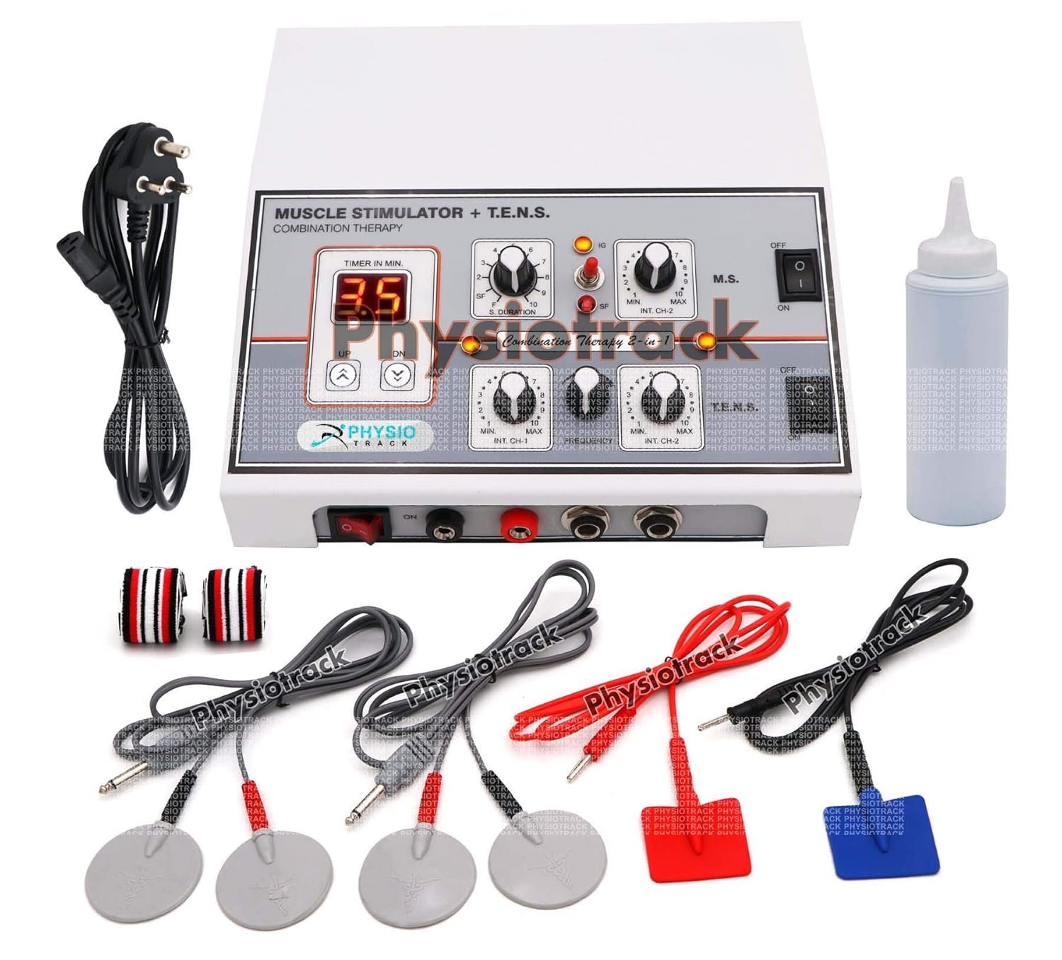 Physiotrex Physiotrack MS TENS Physiotherapy Combination Modality Unit