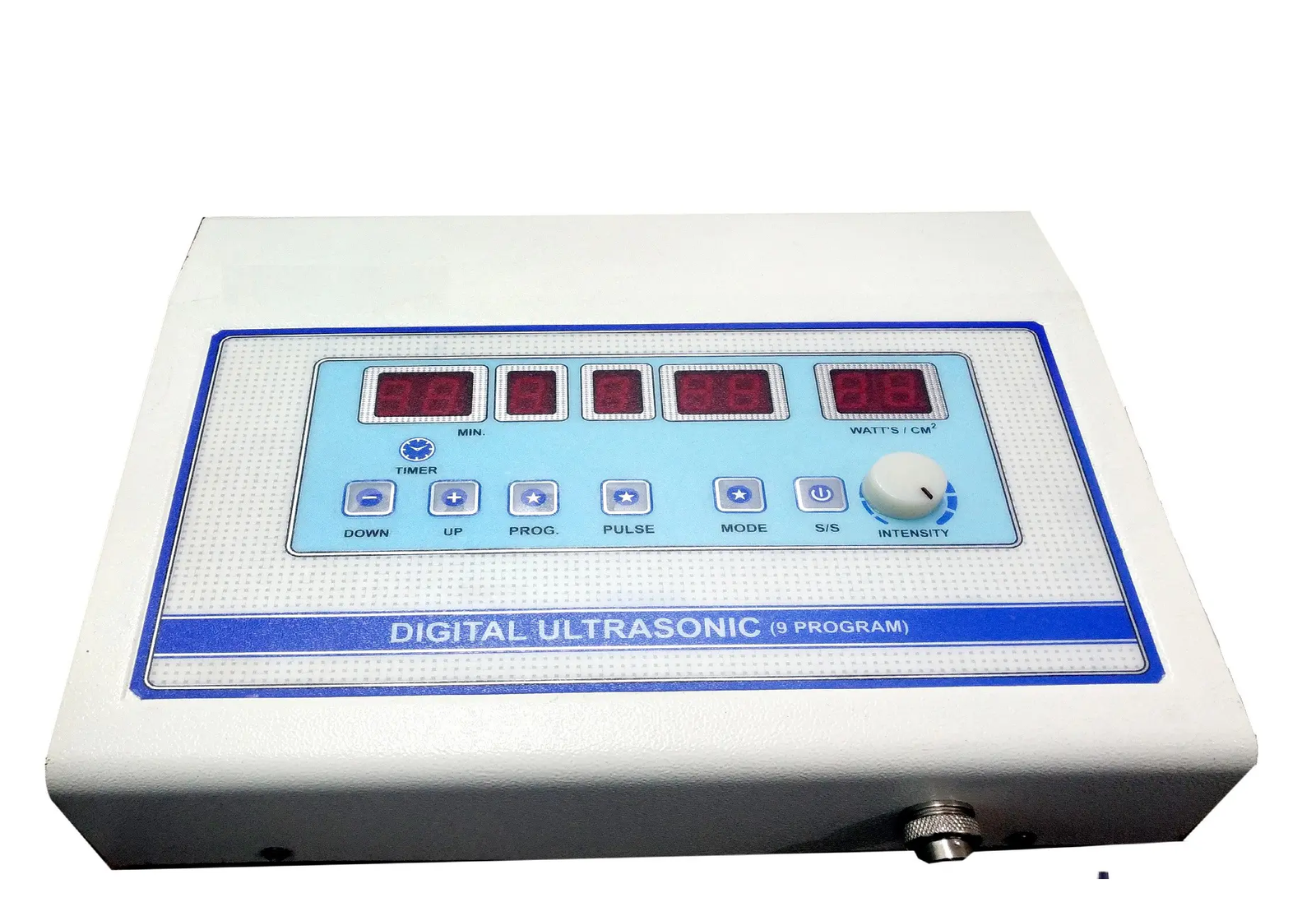 PHYSIOTREX® Physiotherapy Equipment Physio Solutions White Electro Modality Physio Modality Digital Ultrasonic Machine with 9 Programs with 1 Year... - Physiotrex Equipment