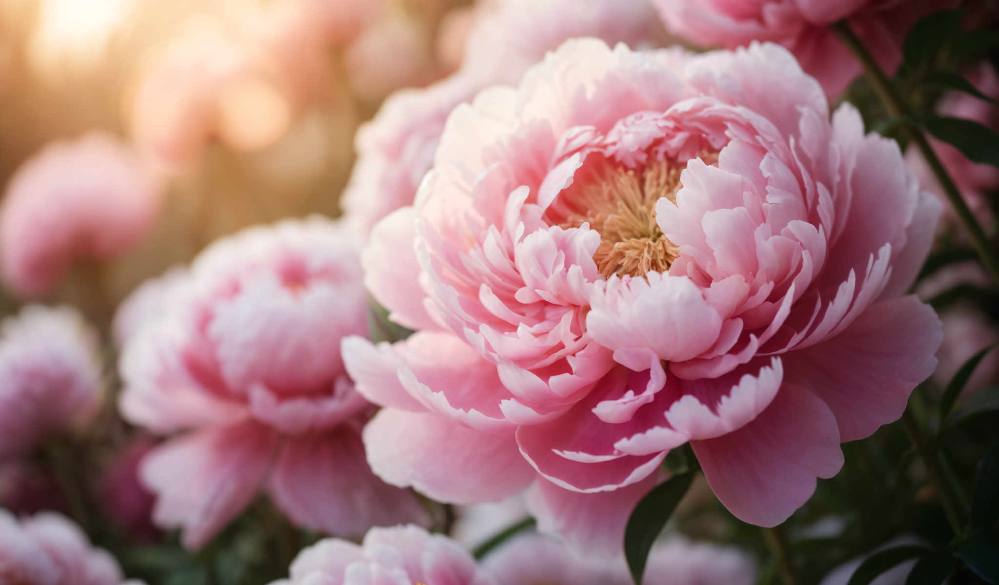 A close up of a beautiful pink flower with a yellow center.