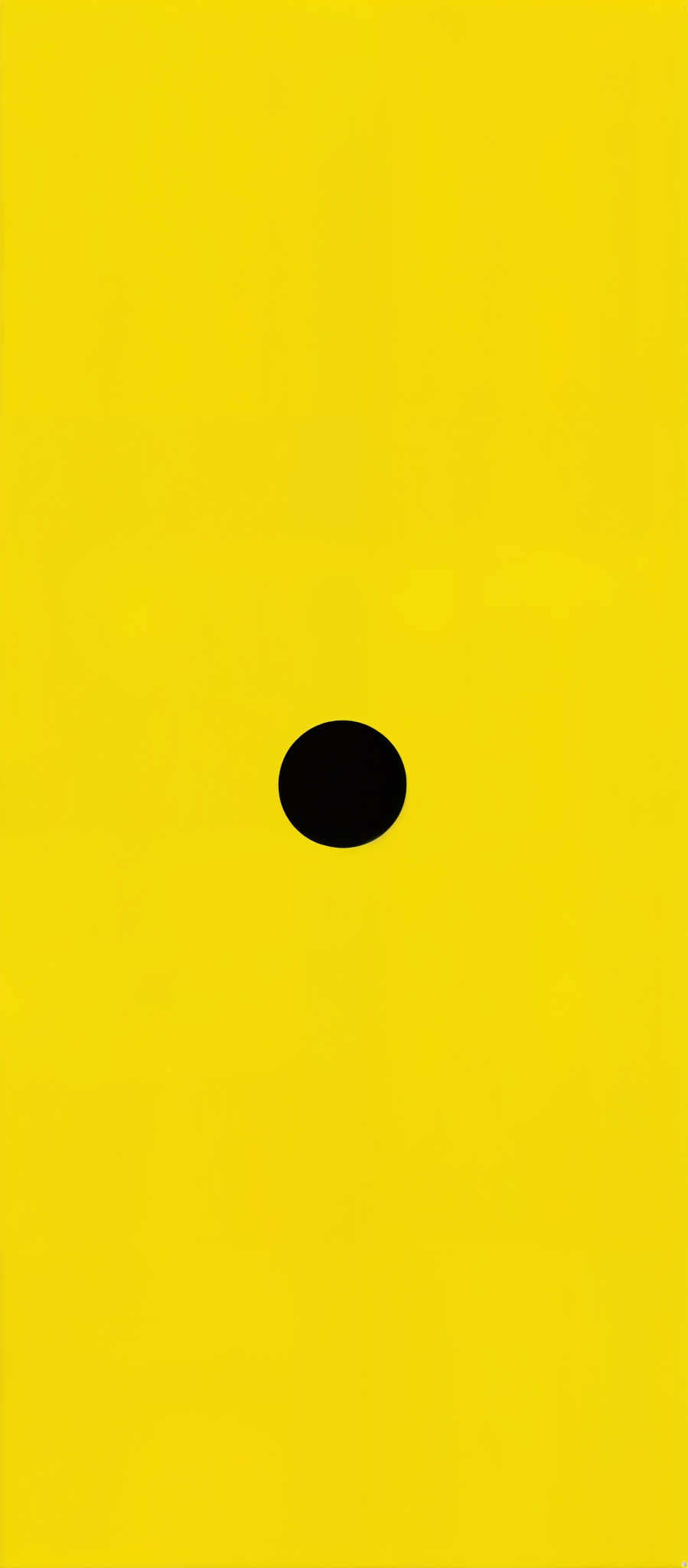 The image presents a striking contrast of black and yellow. Dominating the center of the image is a black circle its stark simplicity drawing the eye. This central figure is set against a vibrant yellow background creating a sense of depth and dimension. The image is rendered in a flat design style characterized by bold lines and clean edges. The overall effect is one of minimalism and modernity. Despite its simplicity the image conveys a sense that is both bold and inviting.