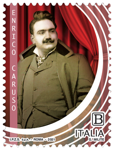 Un francobollo per Enrico Caruso. Nella