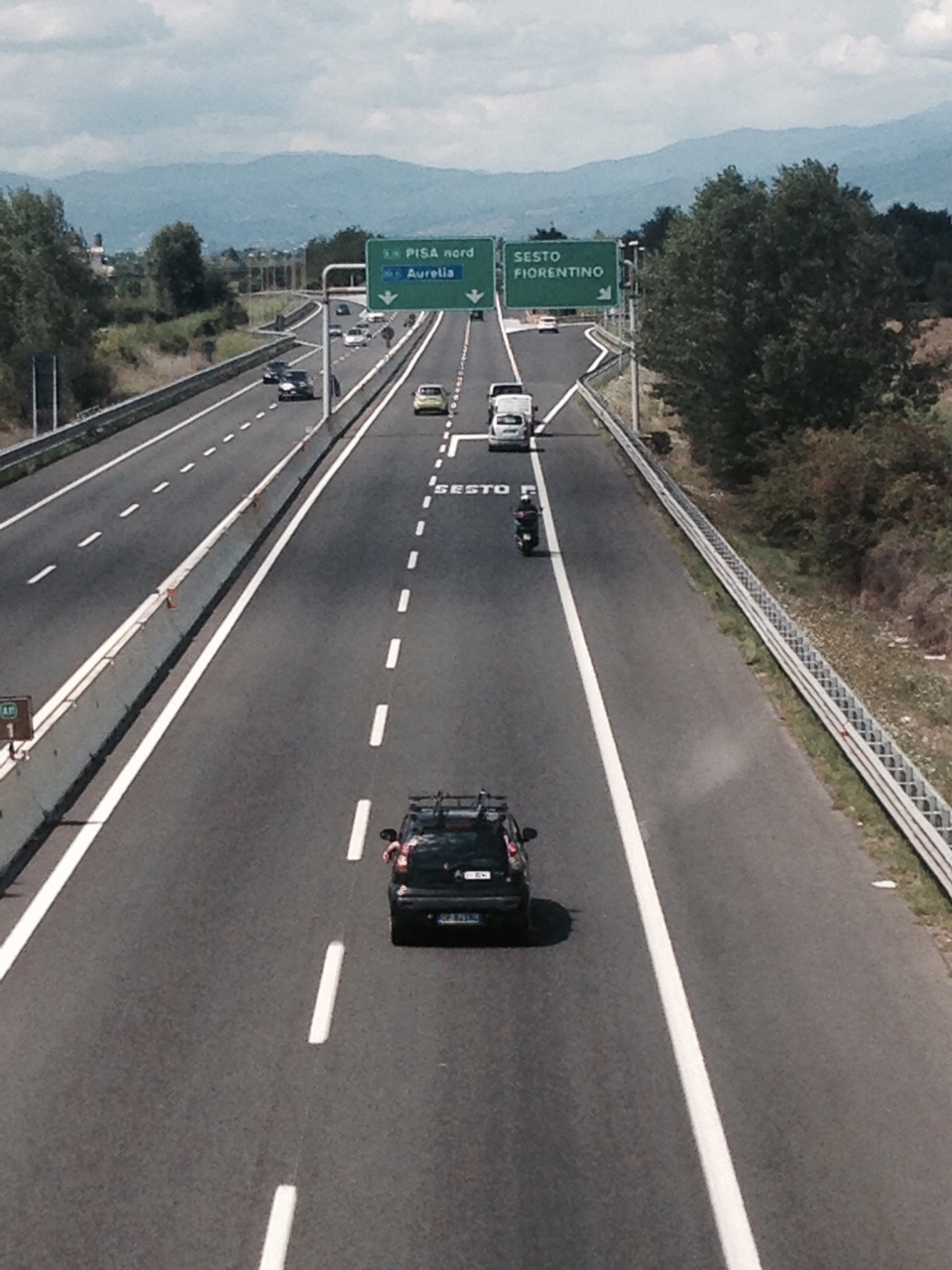 autostrada A11 Sesto Fiorentino