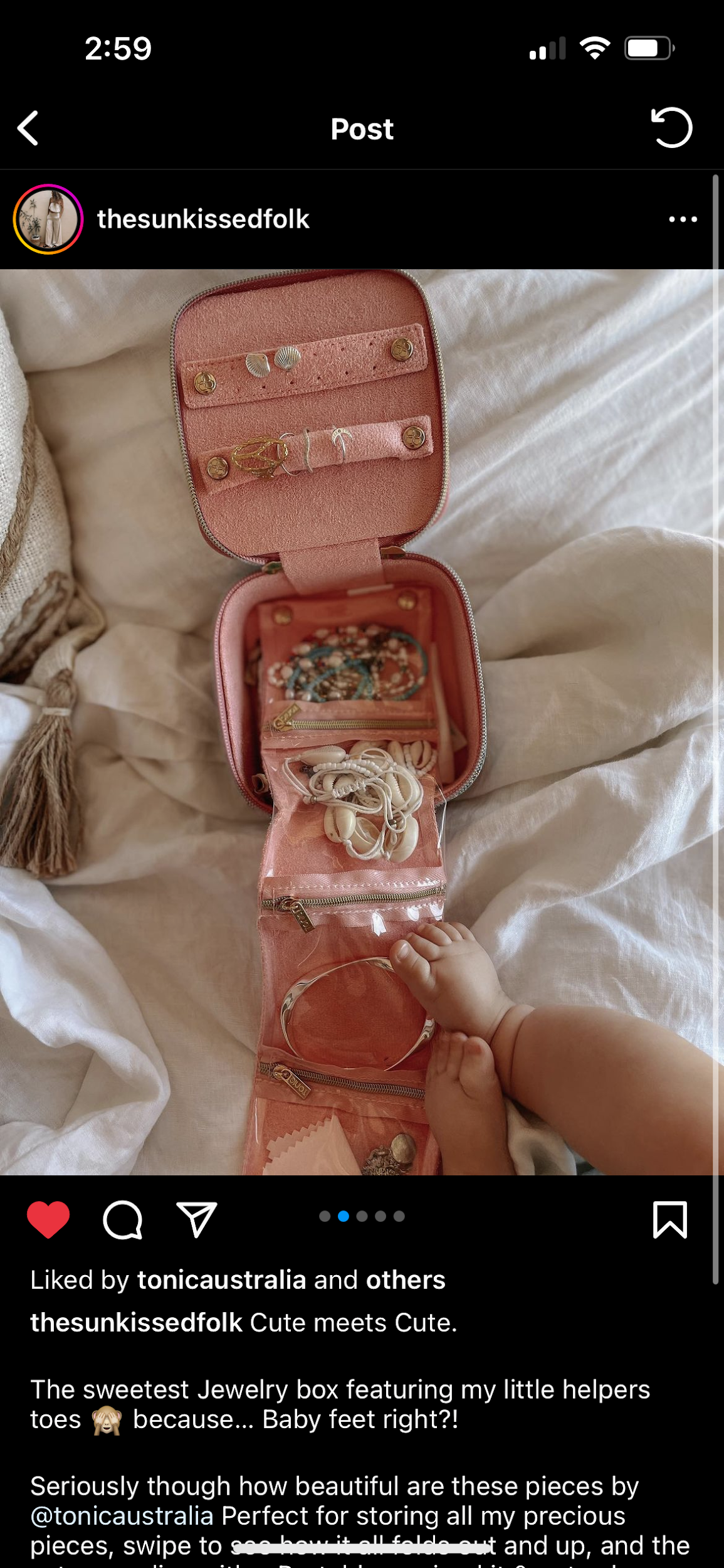 TONIC beauty campaign screenshot 2