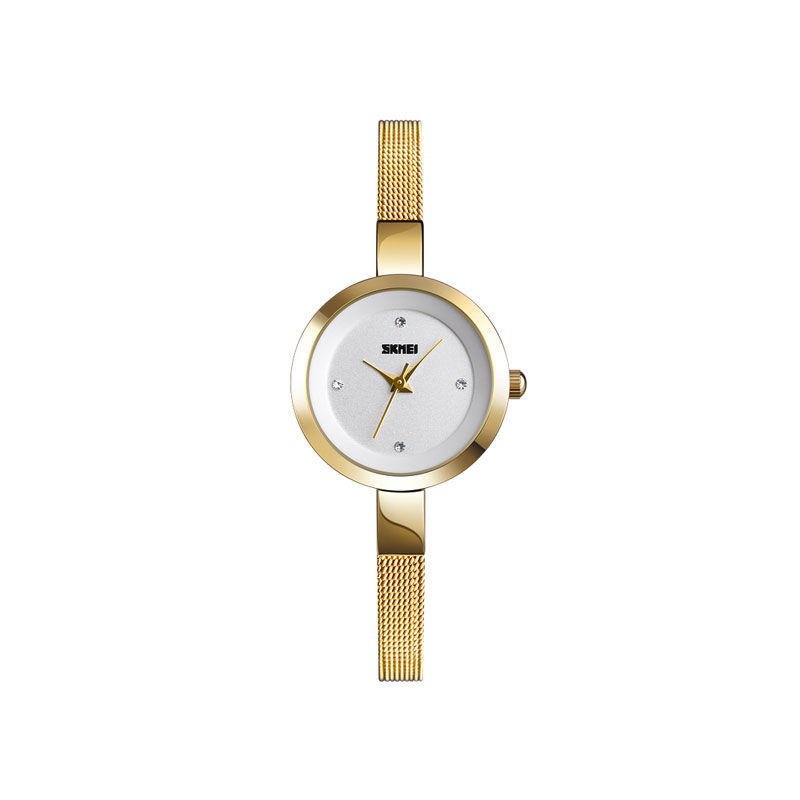 Skmei 1390GLD Gold Thin Quartz Women’s Watch