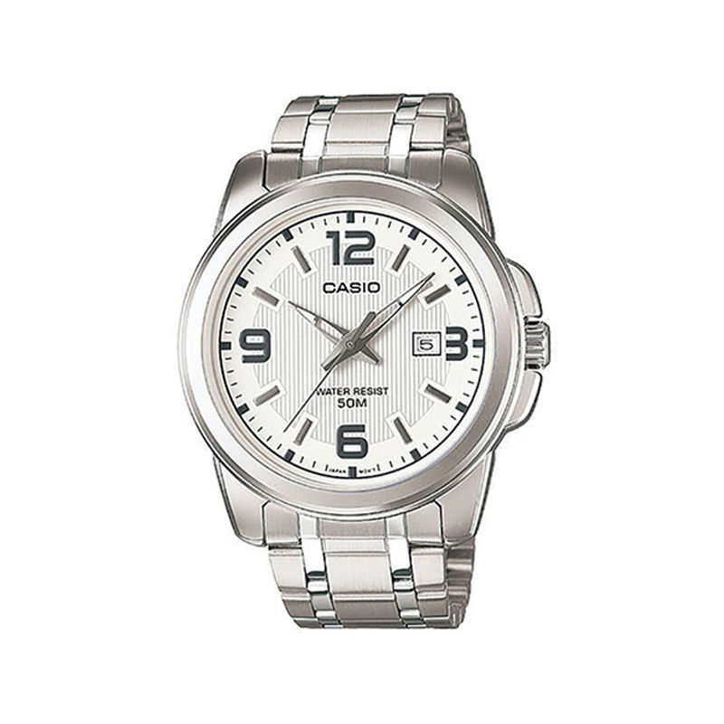 Silver Casio Enticer Chronograph White Dial Mens Watch at Rs 5995 in  Hyderabad