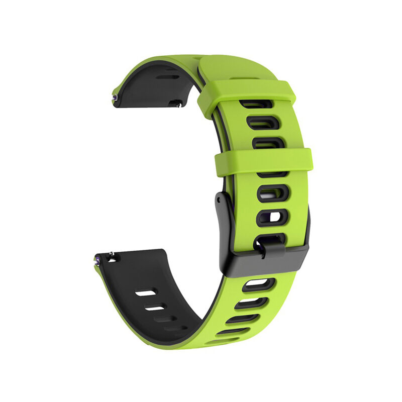 20mm Universal Interface Multicolor Premium Silicone Strap for Square Shape Smart Watch