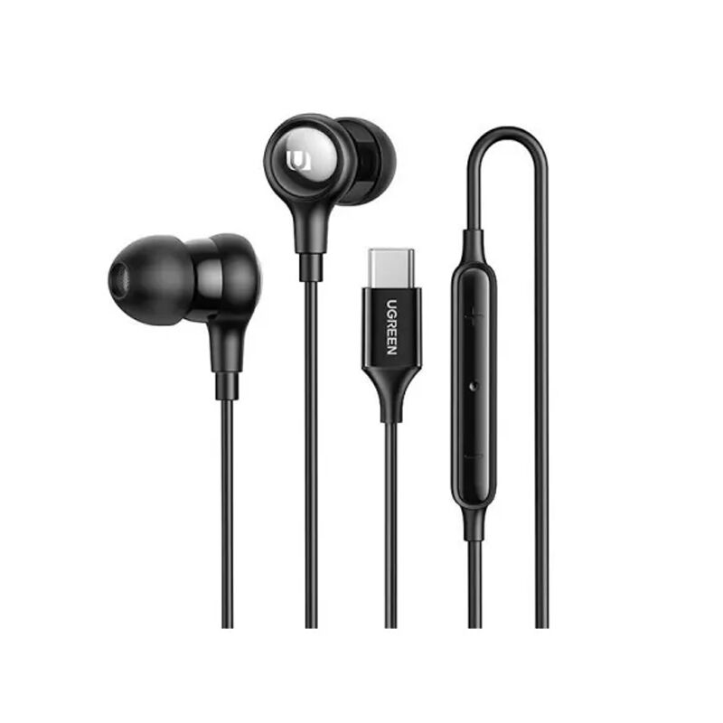 UGREEN EP103 Type-C In-Ear Wired Earphone (30638) – Black