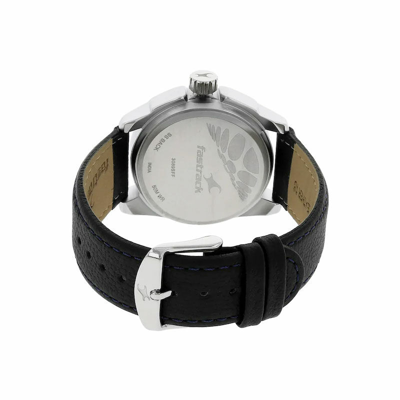 Fastrack 3089SL01 Leather Strap Men’s Watch