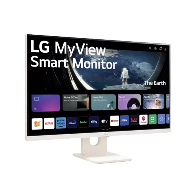 LG 27SR50F-W 27-inch Full HD IPS Smart Monitor with webOS