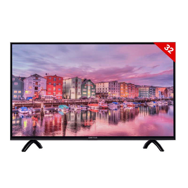 Sony Plus 32 Inch Smart Double Glass 2GB/16GB LED TV with Free Wall Mount