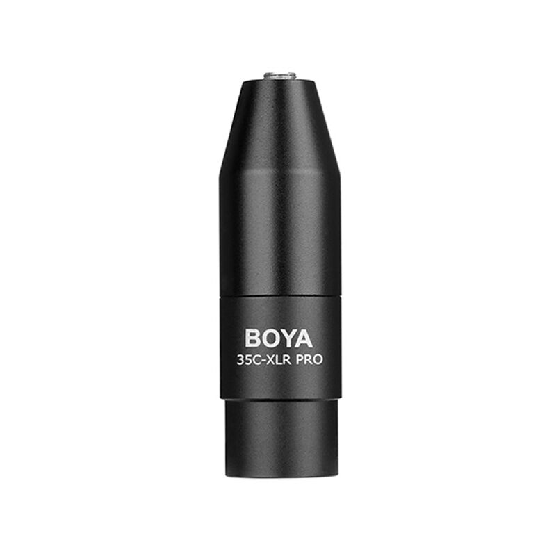 BOYA 35C-XLR PRO Mini-Jack to XLR Adapter with Power Convert