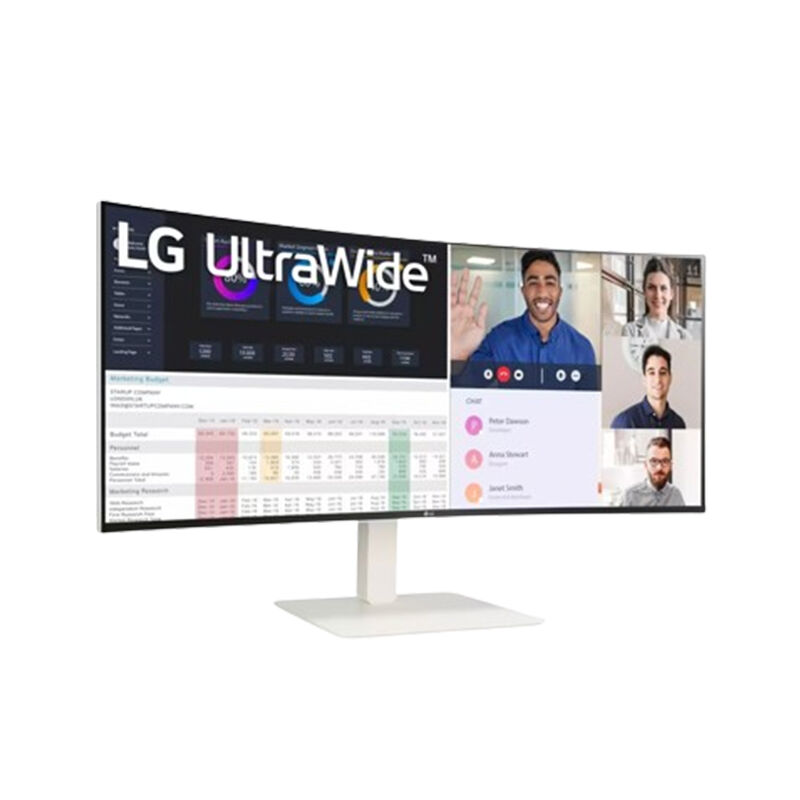 LG 38WR85QC-W 38 Inch 144Hz WQHD Nano IPS Ultra-Wide Curved Monitor