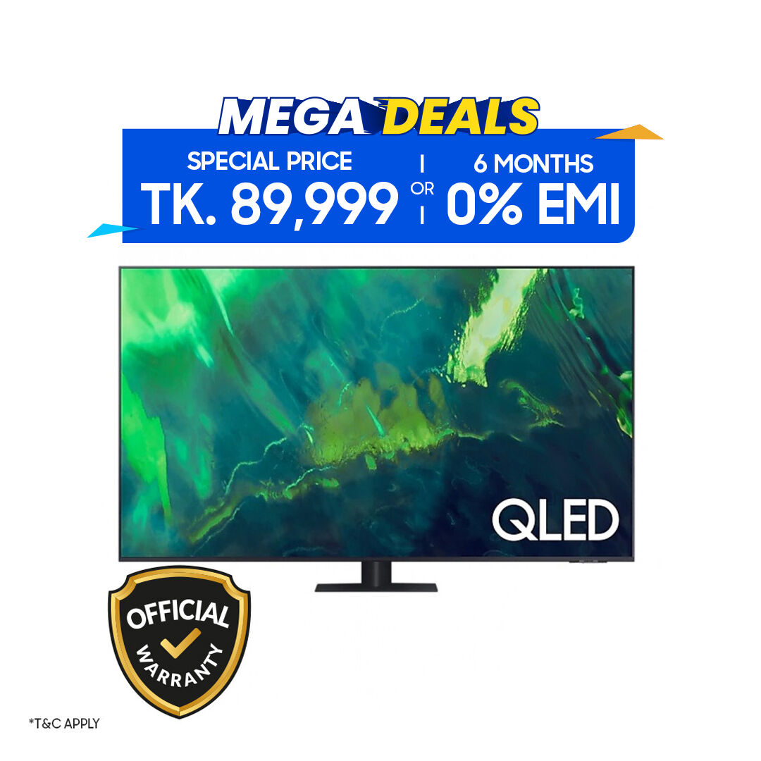 Samsung 55 Inch QLED 4K Smart TV (55Q70A)