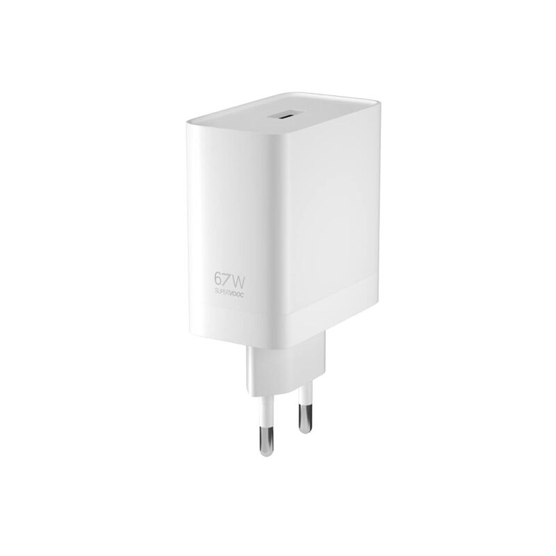 Oppo 67W Supervooc Fast Charging Charger - White