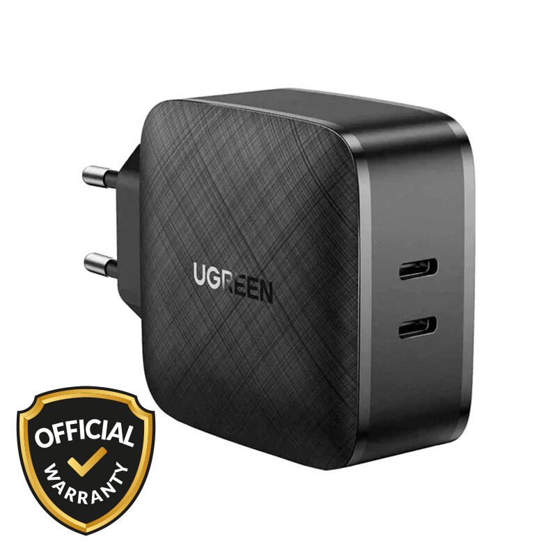 UGREEN CD216 66W Dual USB Type-C Port Adapter (70867)