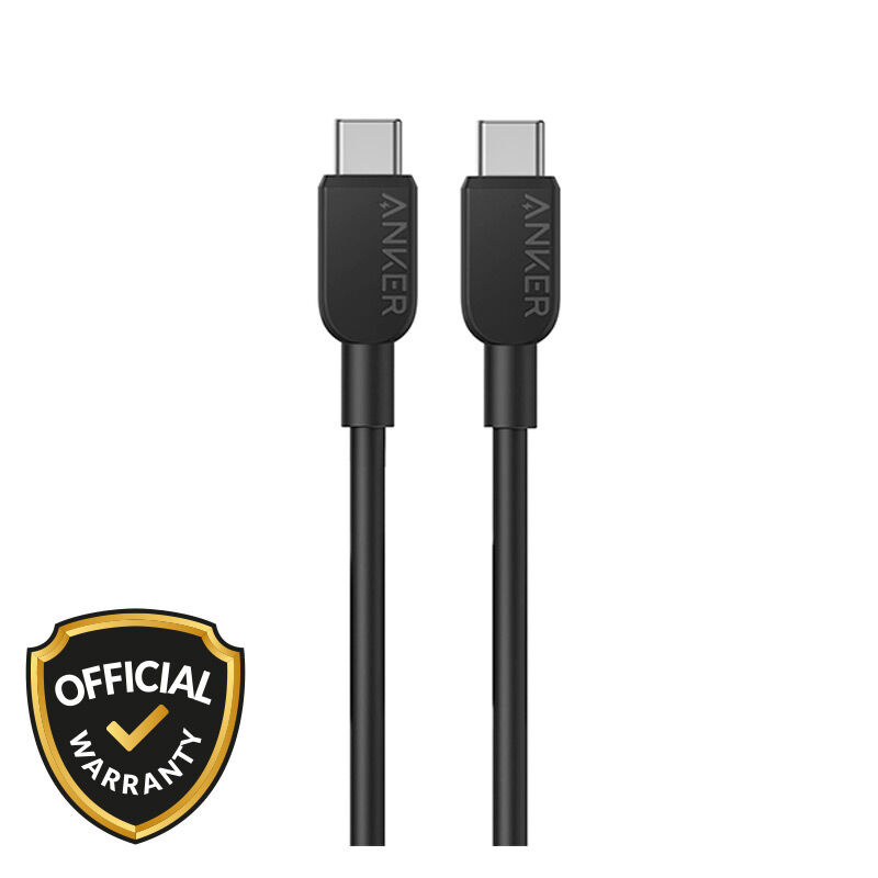 Anker 310 3ft Type-C to Type-C Cable (A81E1011) - Black