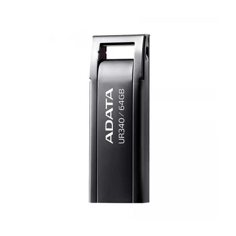 Adata UR340 64GB USB 3.2 Pen Drive - Black