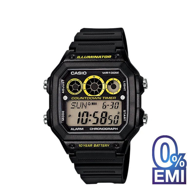 Casio Youth AE-1300WH-1AVDF Digital Men’s Watch