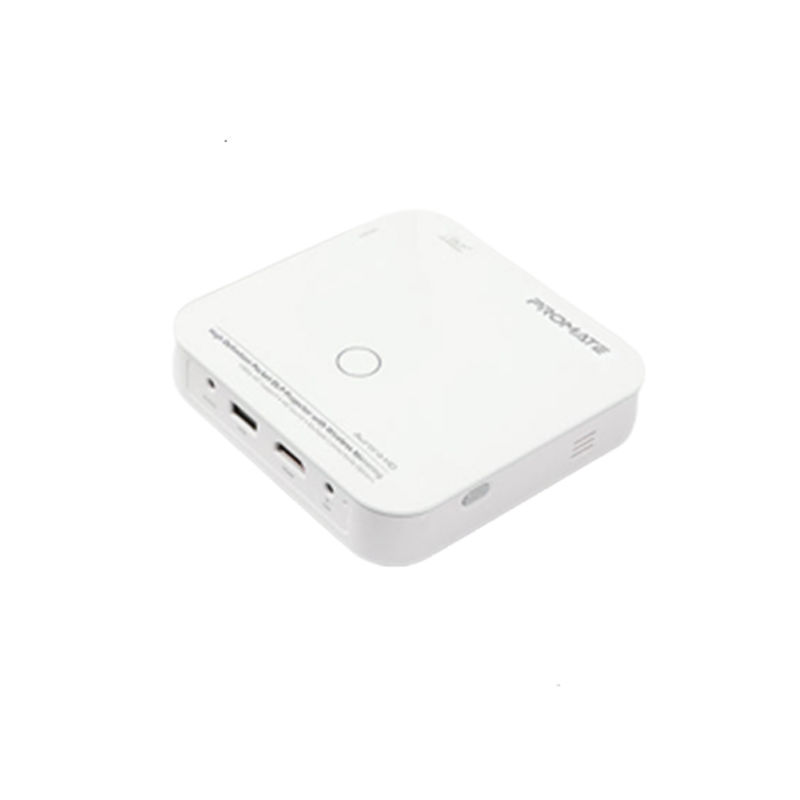 Promate Aurora HD Pocket DLP Projector with Wireless Mirroring