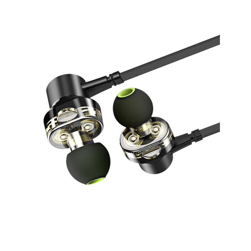 Awei Z1 3.5mm In-ear Dual Dynamic Earphone - Black