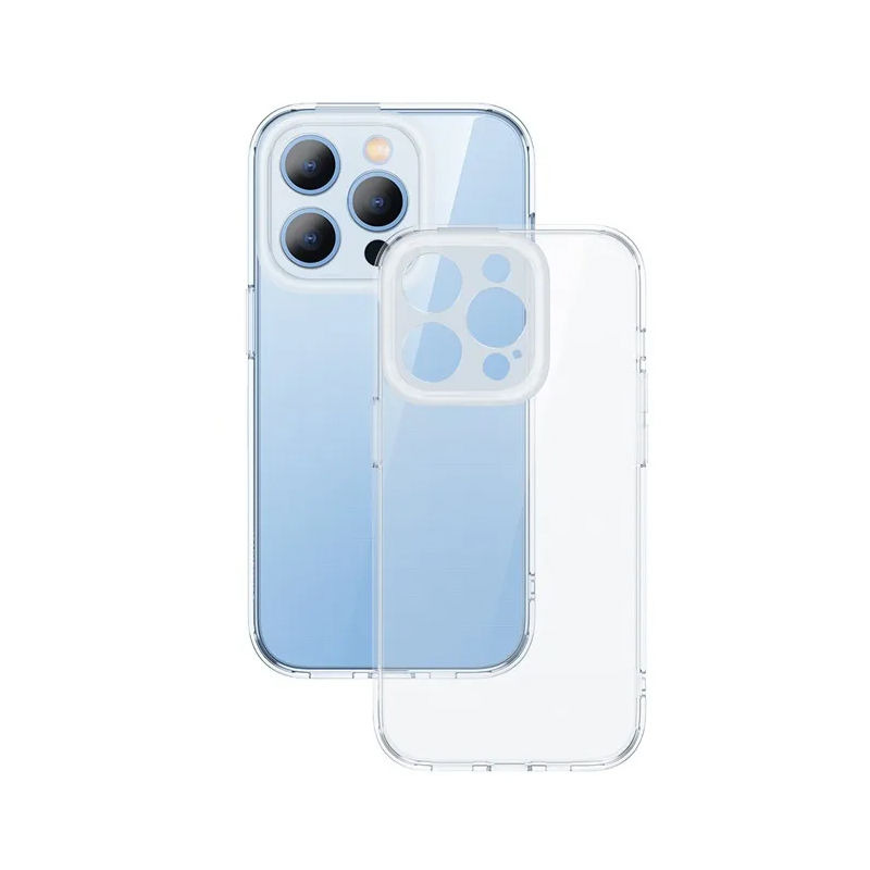 Baseus Illusion Series Protective Case with 4x Lens Frame for iPhone 14 Pro