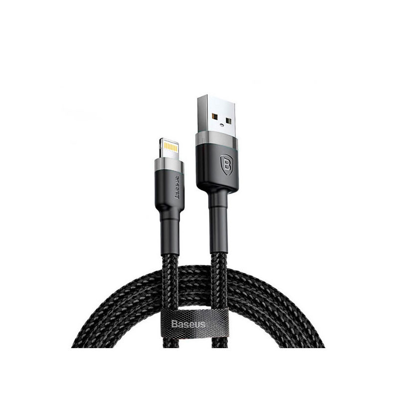 Baseus Cafule Lightning Braided Cable 1M - Black